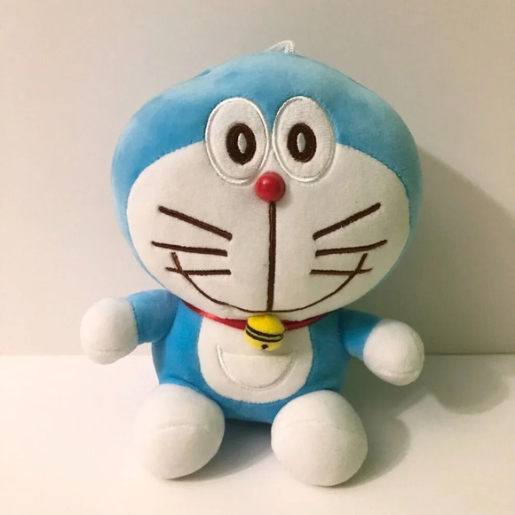 Doraemon Plush Window Cling 9 Inch Tall Stuffed Toy - Picture 11 of 11